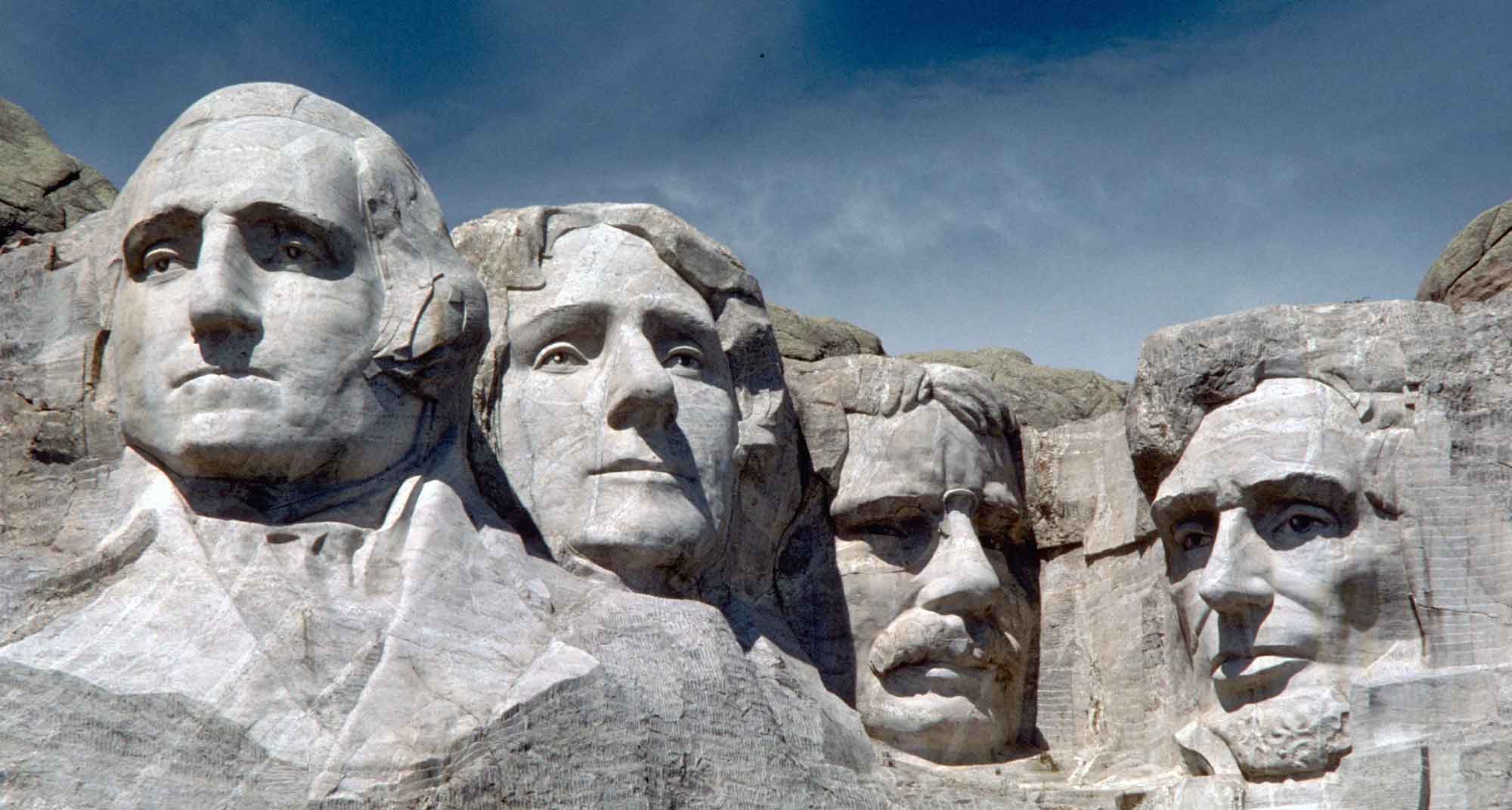Creativity British Accents and Mount Rushmore