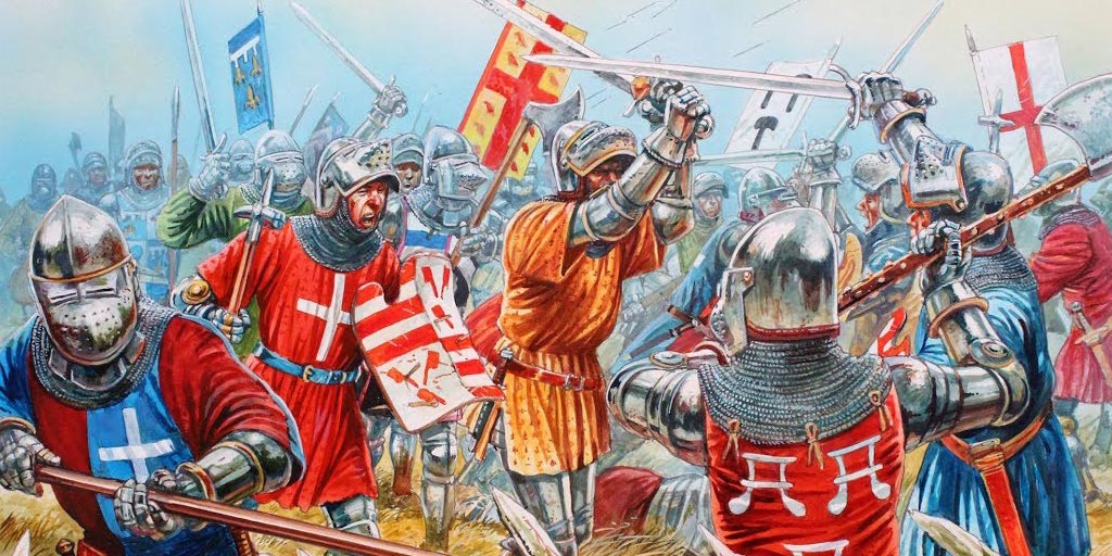 Battle of Agincourt in France